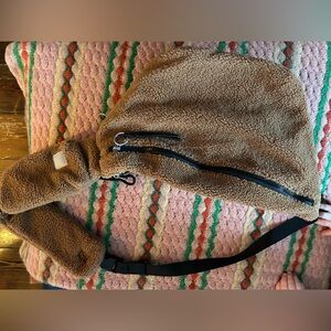 Free people Overachiever Sherpa Sling Bag